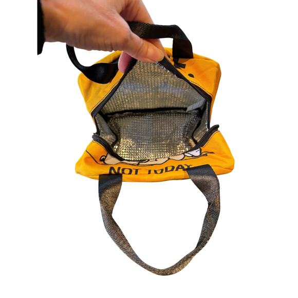 New - Peanuts, Snoopy Lunch Bag, Cooler, Thermal Insulated Tote - Picture 4 of 5